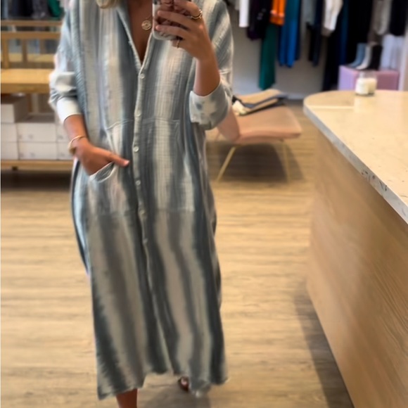 SOLD-Raquel Allegra Gauze dress - Picture 2 of 3